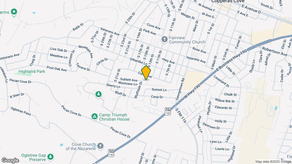603 Westview Cir Mapa y Detalles de la Ubicación