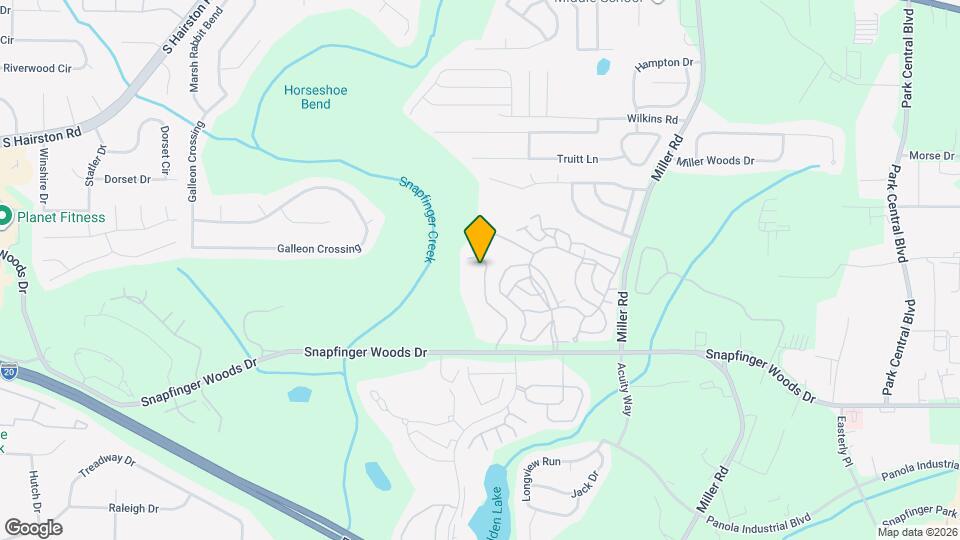 2481 Terrace Trail Map and Location Details