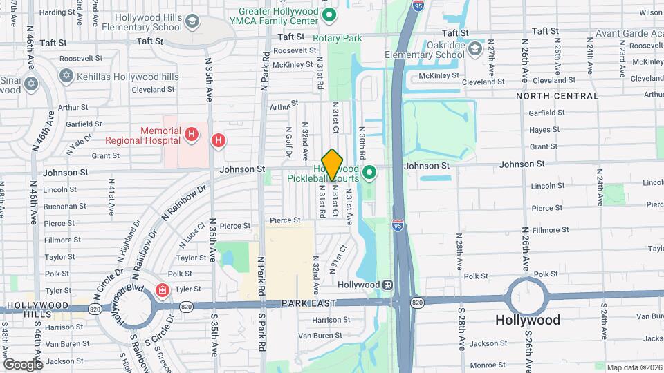 806 N 31st Ct Map and Location Details