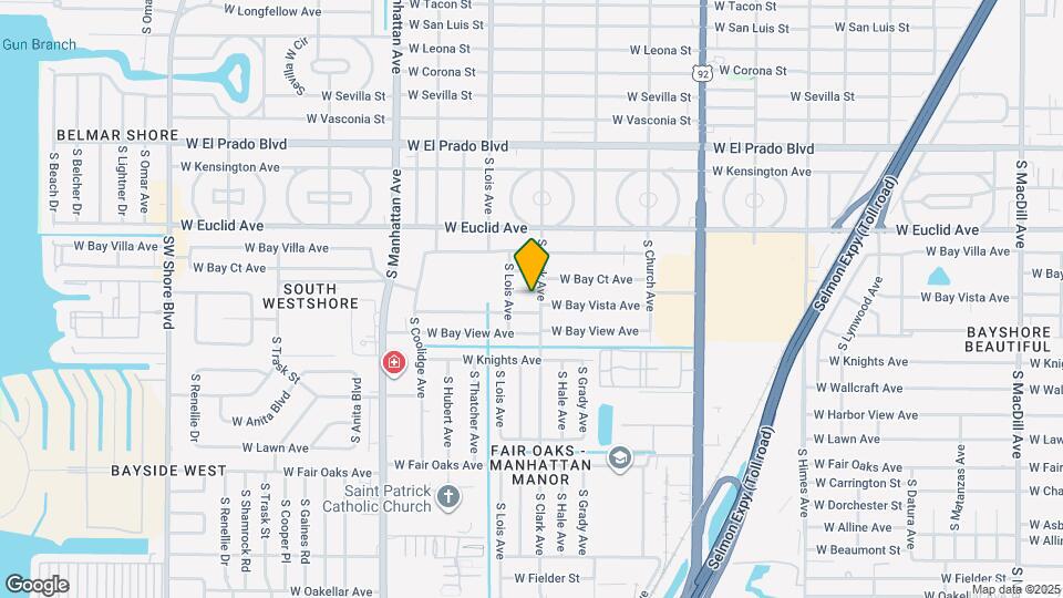 4104 W Norma Ave Map and Location Details