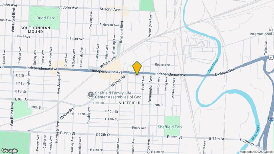 611 Fremont Ave Map and Location Details