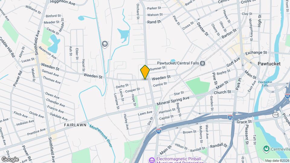 362 Weeden St Map and Location Details