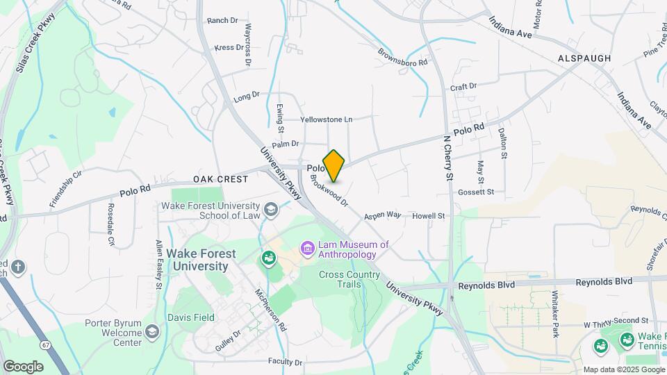 1461 Brookwood Dr Map and Location Details