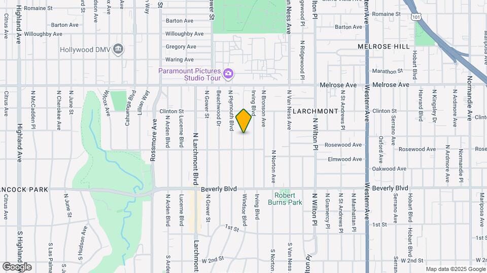 548 N Windsor Blvd Map and Location Details