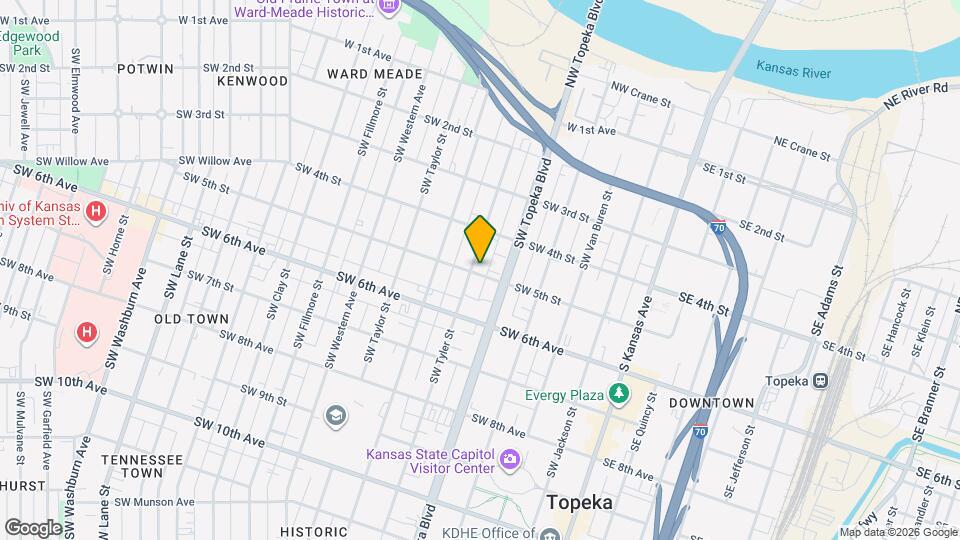 520 SW 5th St Map and Location Details