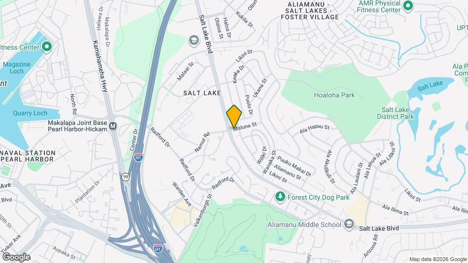 1009 Maluna St Map and Location Details