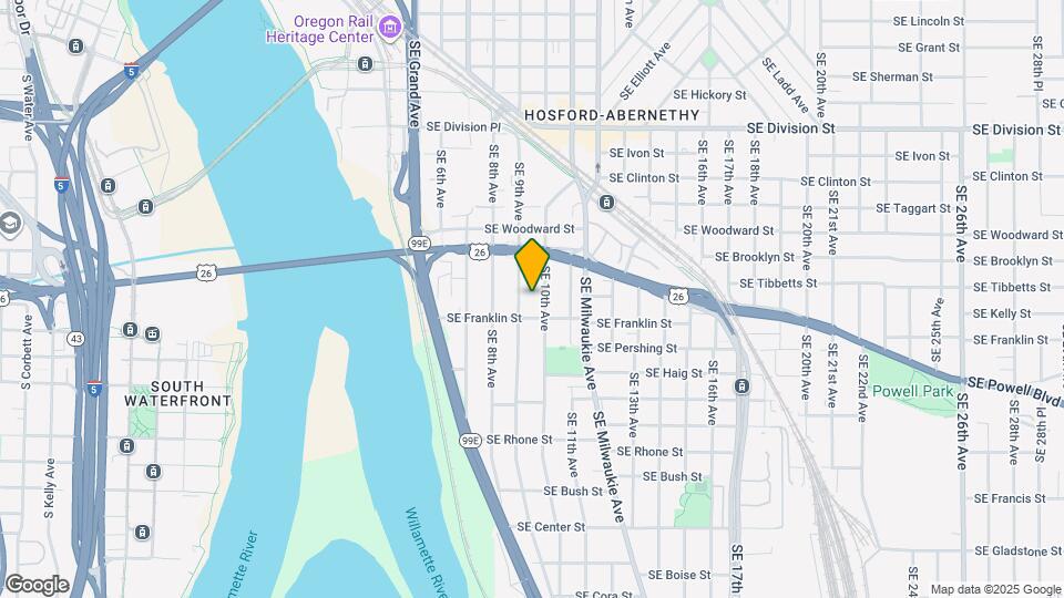 3212 SE 9th Ave Map and Location Details