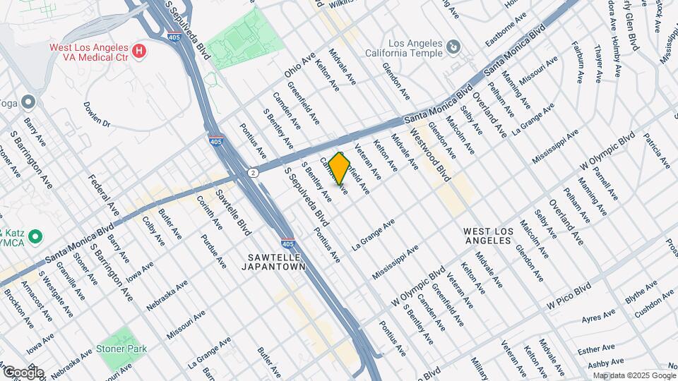 1831 Camden Ave Map and Location Details