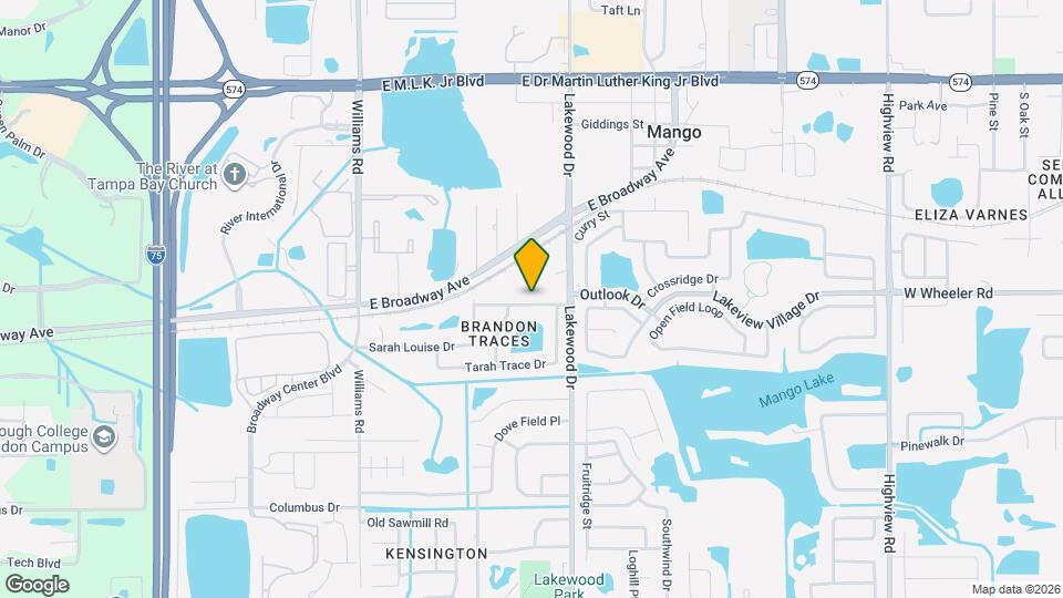 1718 Brandon Trace Ave Mapa y Detalles de la Ubicación