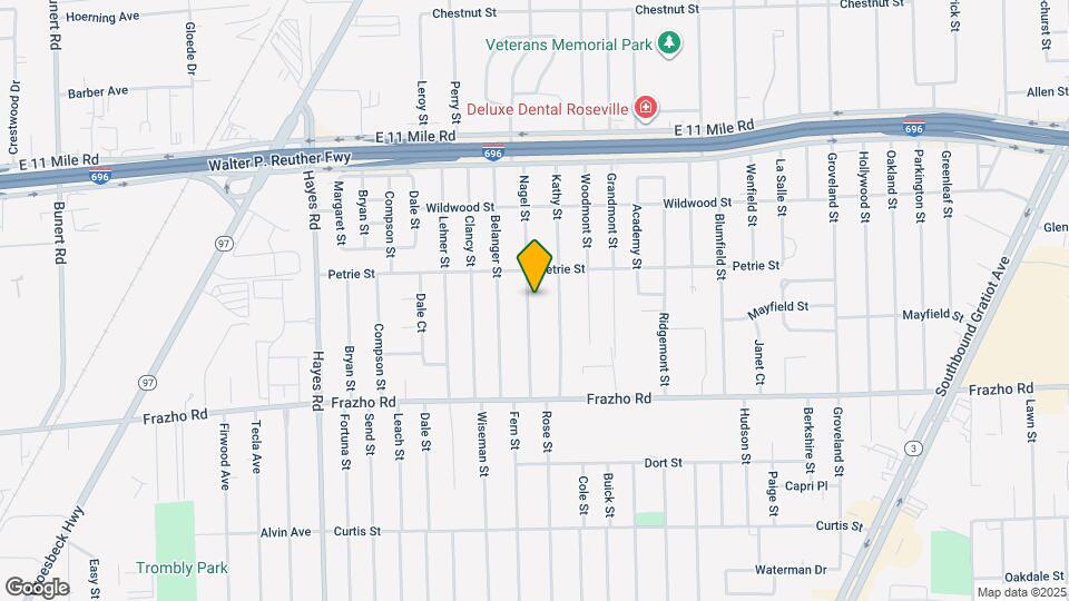 26170 Nagel St Map and Location Details