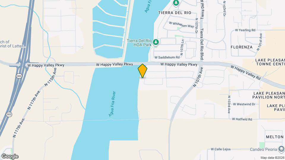 25180 N 108th Ln Mapa y Detalles de la Ubicación