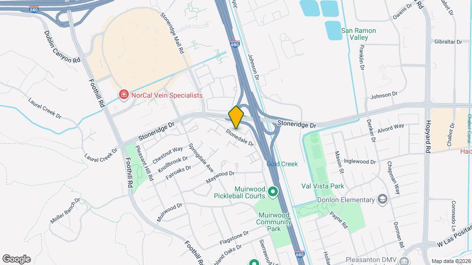 7421 Stonedale Dr Map and Location Details