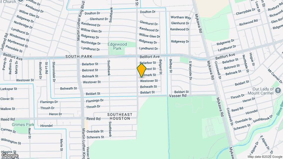 5911 Westover St-Unit -A Mapa y Detalles de la Ubicación