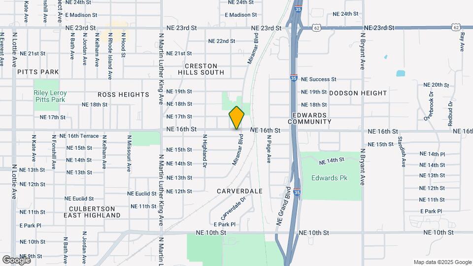 2265 NE 16th Terrace Map and Location Details