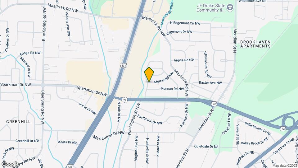 623 Murray Rd NW Map and Location Details
