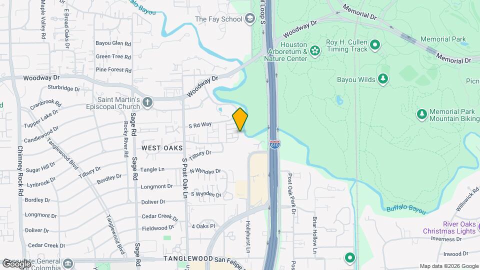 4736 Post Oak Timber Dr Map and Location Details