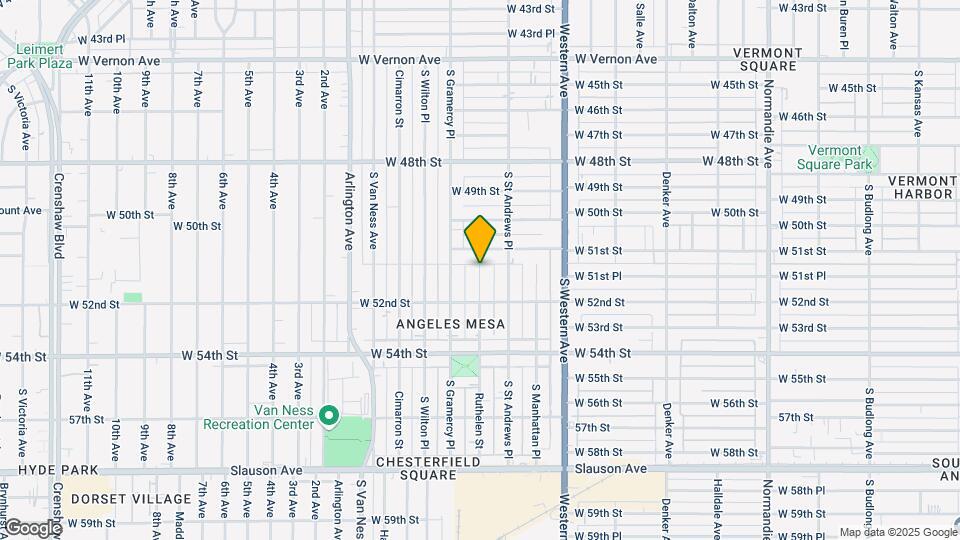 5130 1/2 Ruthelen St-Unit -A Map and Location Details