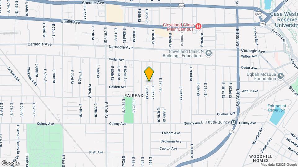 2227 E 85th St-Unit -#1 Map and Location Details