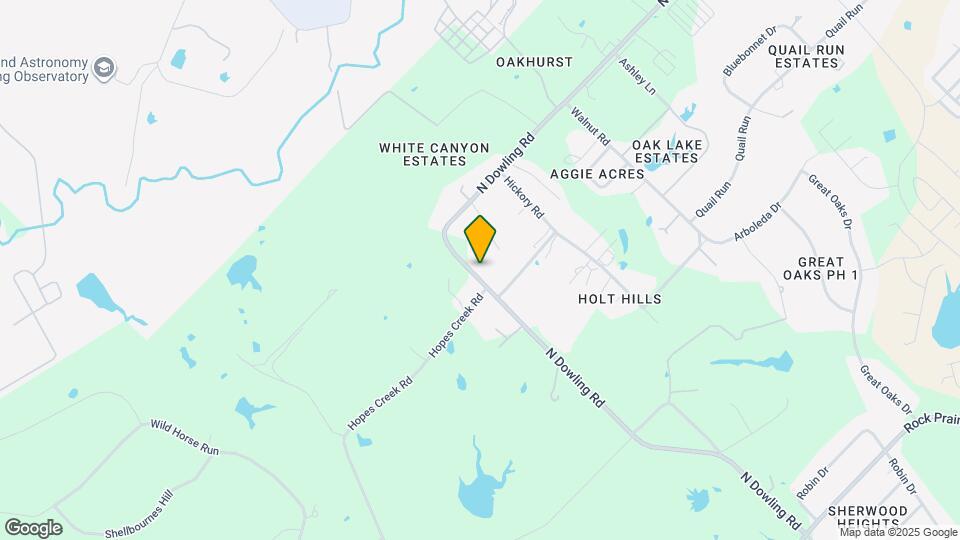 11347 N Dowling Rd Map and Location Details