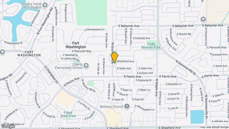 9597 N Boyd Ave Map and Location Details