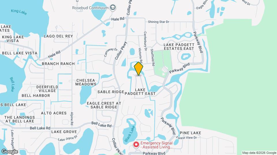 23100 Clearwater Pl Map and Location Details