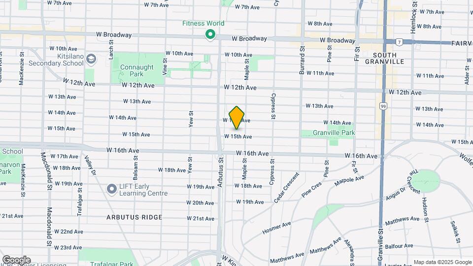 2017-2017 W 15th Ave Map and Location Details