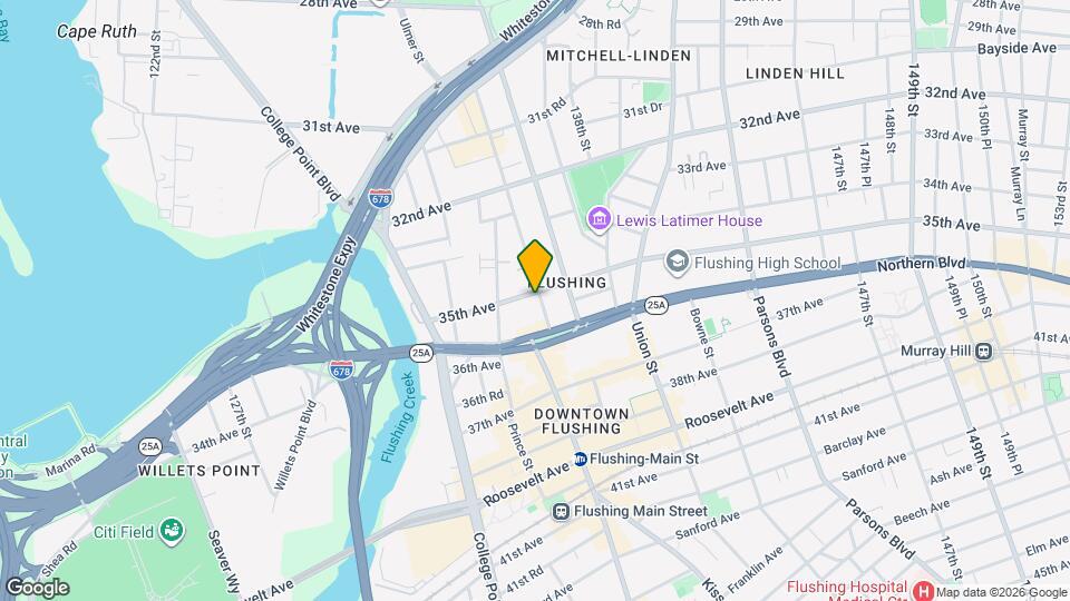 13438 35th Ave, Unit 4D Mapa y Detalles de la Ubicación