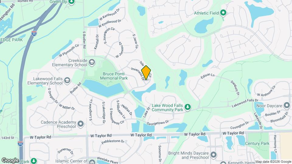 13964 Isle Royal Cir Map and Location Details