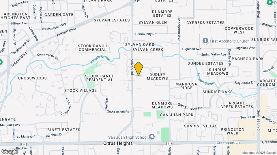 6606 Raywood Ct Map and Location Details