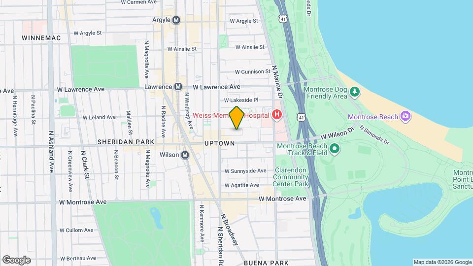 917 W Eastwood Ave, Unit 705 Map and Location Details