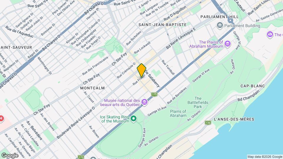 1059 Cartier Ave Map and Location Details