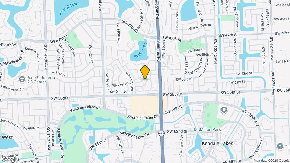 13815 SW 54th St Map and Location Details