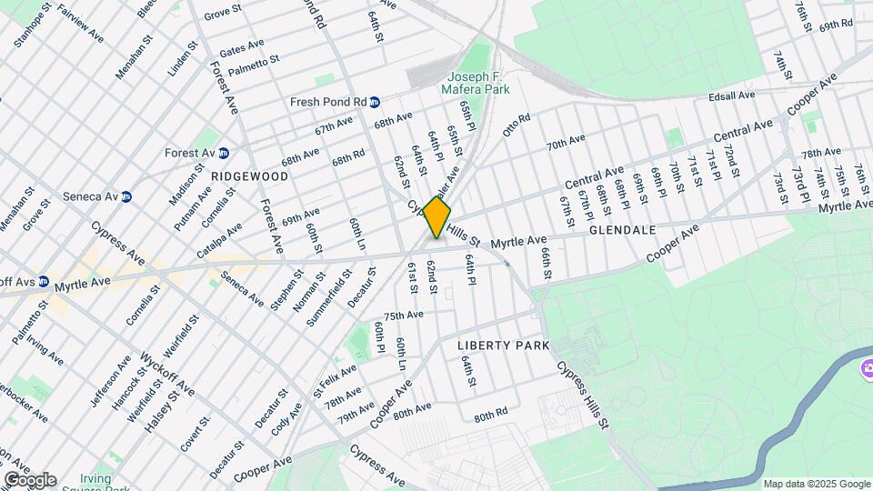 62-09 Myrtle Ave Mapa y Detalles de la Ubicación