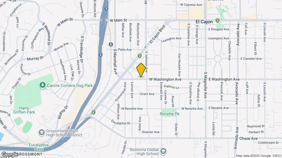 112 E Douglas Ave Map and Location Details