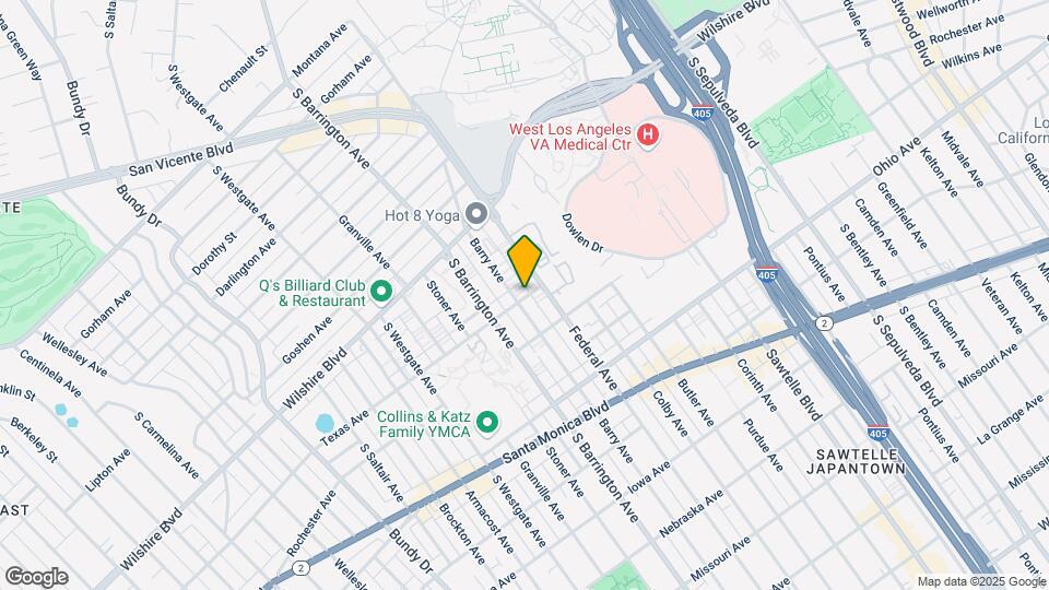 11625 Texas Ave Map and Location Details