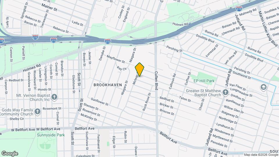 4509 Teton St Mapa y Detalles de la Ubicación