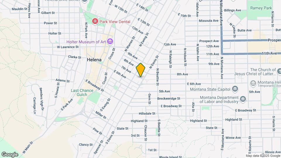 320 N Davis St Map and Location Details