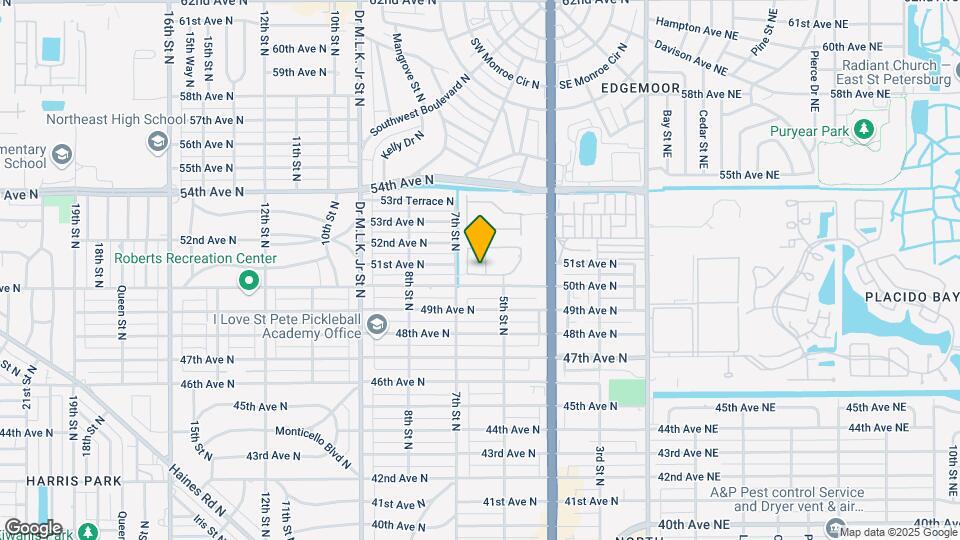 5116 6th St N Map and Location Details