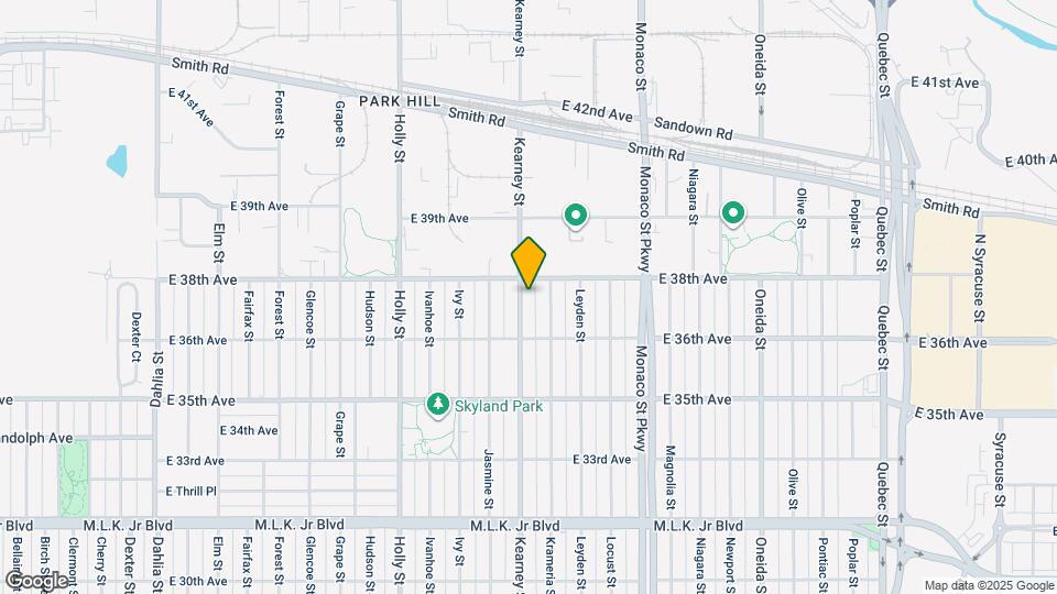 3670 Kearney St Map and Location Details
