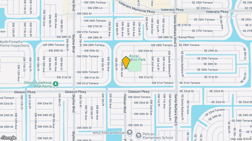 3016 SW 3rd Pl Mapa y Detalles de la Ubicación