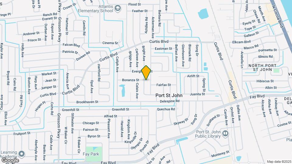 6795 Bright Ave Map and Location Details