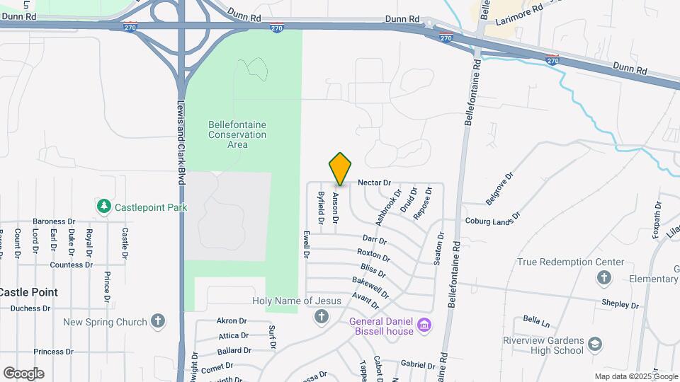 10546 Anson Dr Map and Location Details