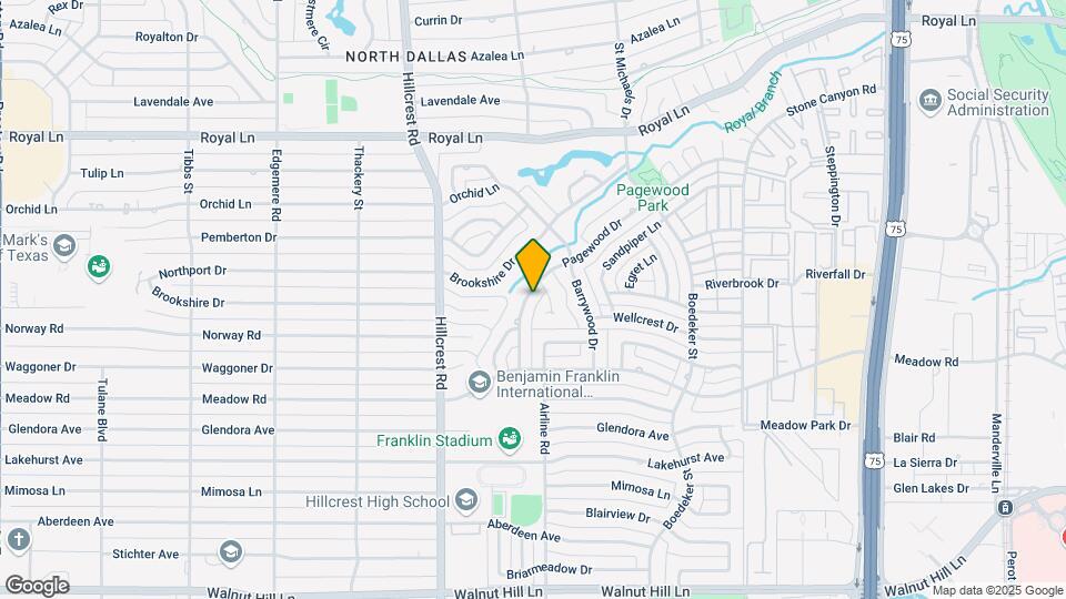 10530 Pagewood Dr Map and Location Details
