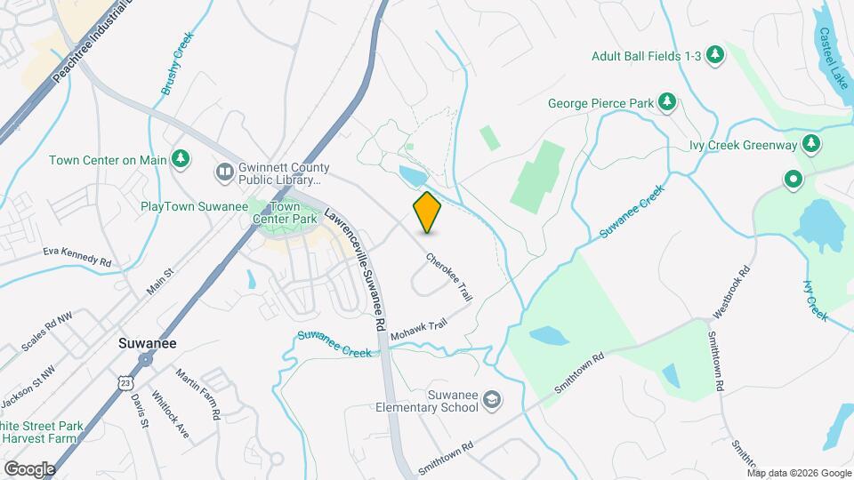 3841 Cherokee Trail Map and Location Details