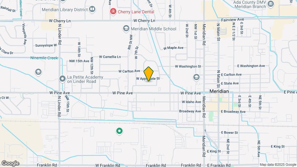 638 W Criterion St Map and Location Details