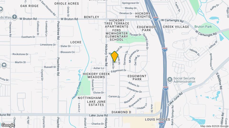 2008 Pyramid Dr, Unit 402 Map and Location Details