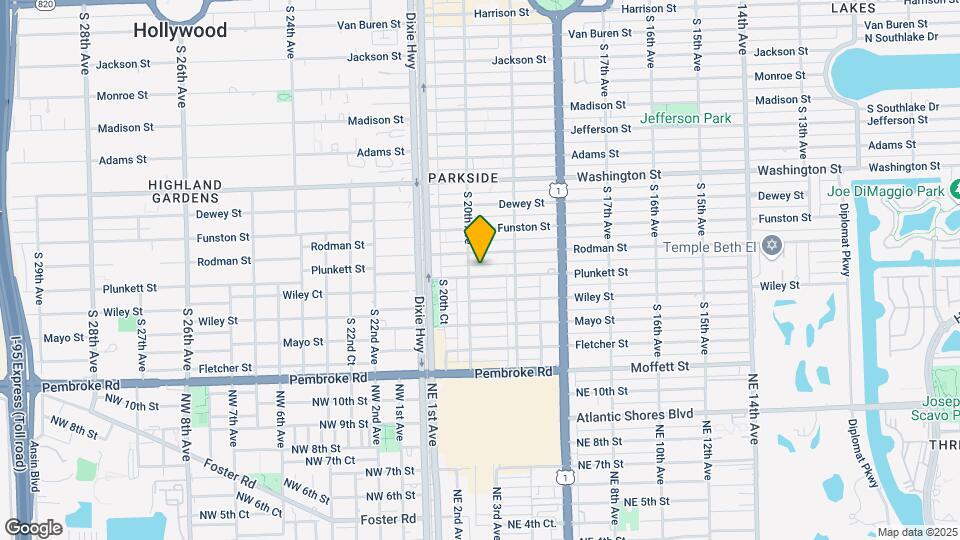 1947 Plunkett Ct Map and Location Details