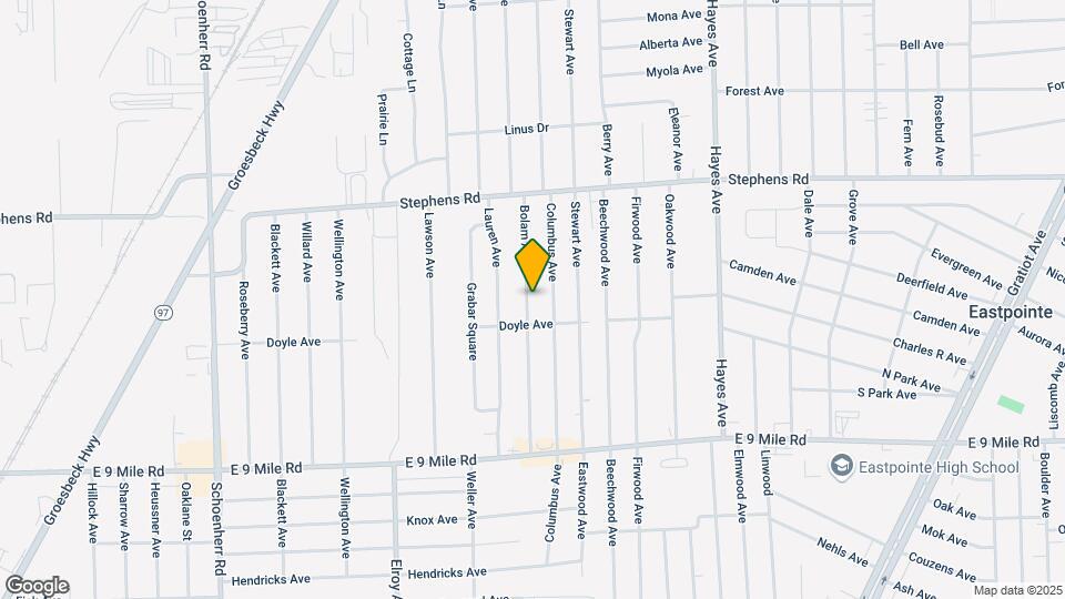 23550 Bolam Ave Mapa y Detalles de la Ubicación