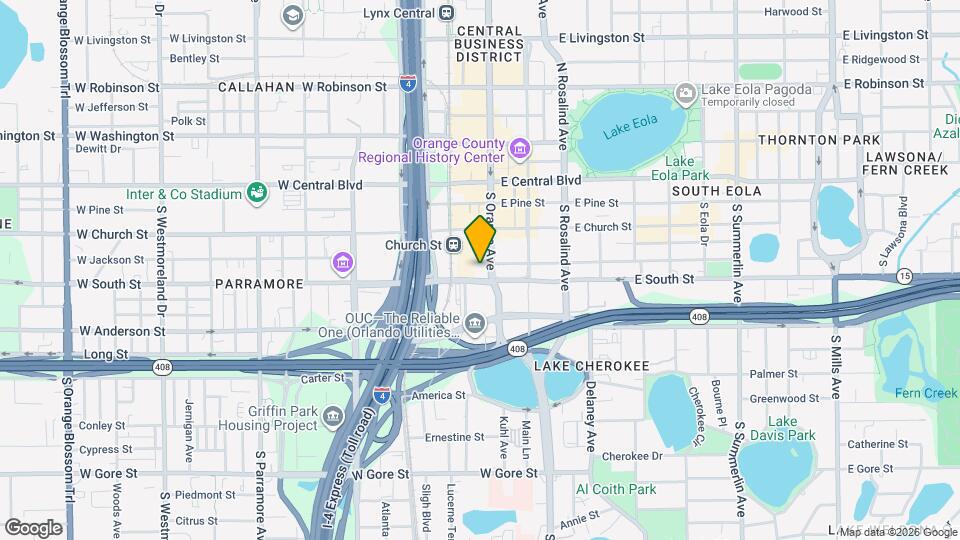 300 S Orange Ave Map and Location Details