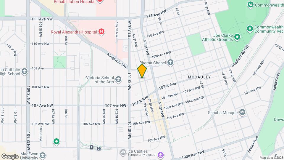 10818 98 NW st Map and Location Details